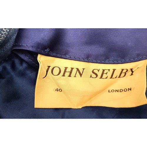 44 - A John Selby, London vintage evening dress, and two other dresses (box) Provenance:  A single owner ... 