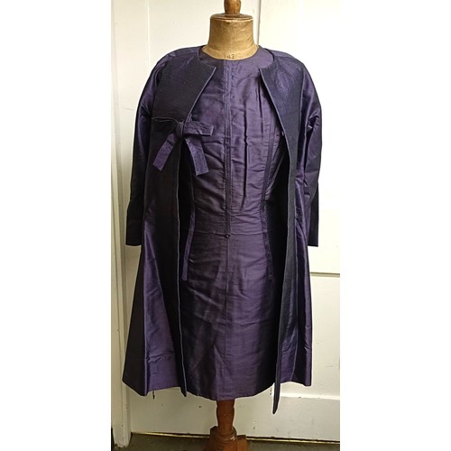 44 - A John Selby, London vintage evening dress, and two other dresses (box) Provenance:  A single owner ... 