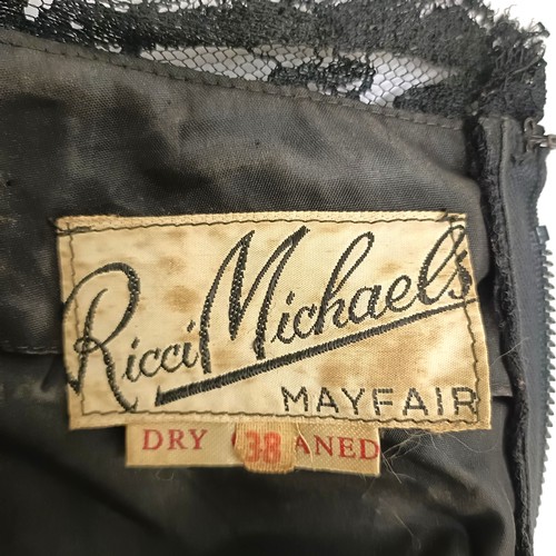 45 - A vintage Ricci Michaels of Mayfair evening gown, and three other evening gowns (box) Provenance:  A... 