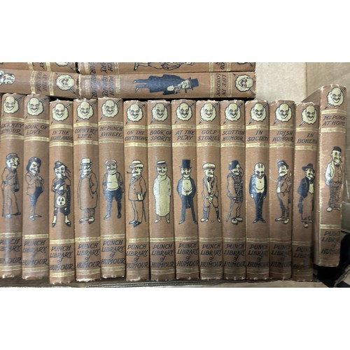 376 - Punch Library of Humour, 25 vols. (box)Provenance:  Sold on behalf of SNCB Society