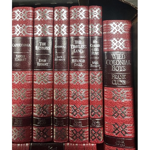 378 - The Collectors Library of Australia's Great Books, 28 vols.Provenance: Sold on behalf of SNCB Societ... 