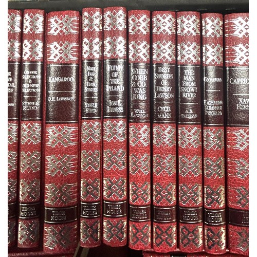 378 - The Collectors Library of Australia's Great Books, 28 vols.Provenance: Sold on behalf of SNCB Societ... 