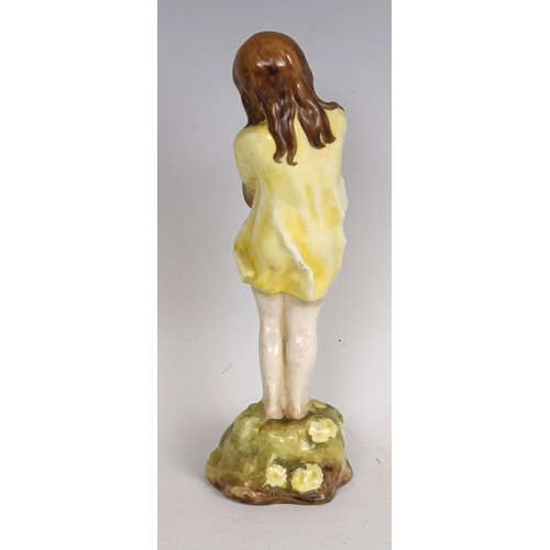 406 - A Royal Worcester figure, Spring, by F G Doughty, 20 cm high