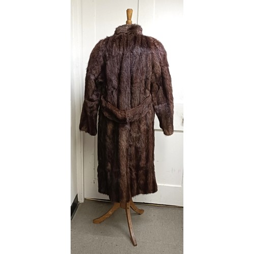 142 - A fur coat