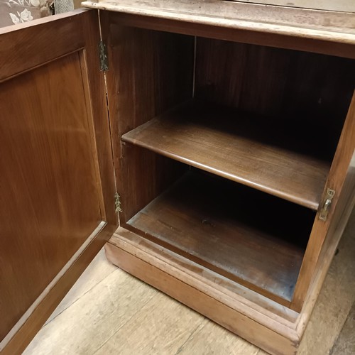 709 - An early 20th century mahogany partners desk, by Maple & Co, stamped to drawer, 156 cm wide