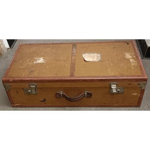 1165 - A vintage suitcase, 74 cm wide