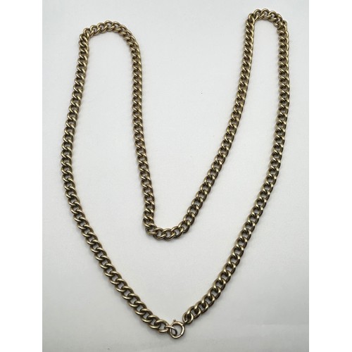 603 - A 9ct gold chain, approx. 78 cm, 75.9 g