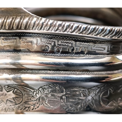 14 - A George III silver sugar bowl, London 1806, 8.9 ozt, 11.5 cm high