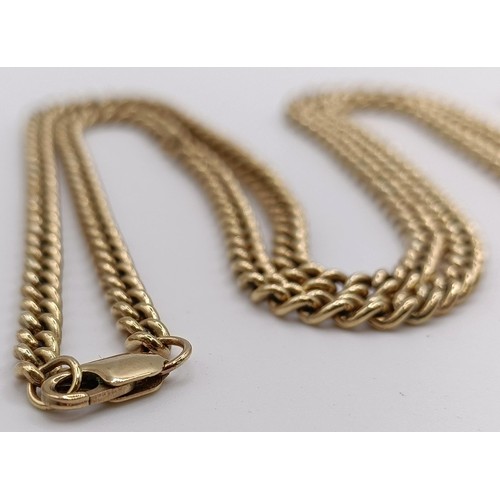 669 - A 9ct gold chain, 44.0 g