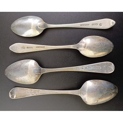 79 - Assorted silver spoons, various dates and marks, 8.8 ozt