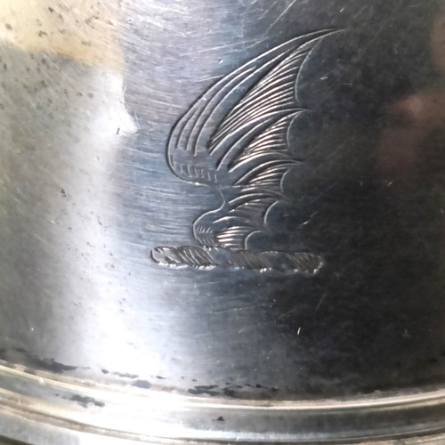 121 - A George II silver wine funnel, London 1812, 4.4 ozt