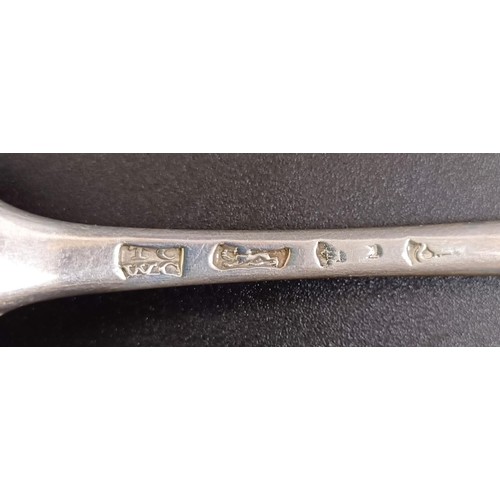 127 - Assorted silver spoons, various dates and marks, 7.5 ozt