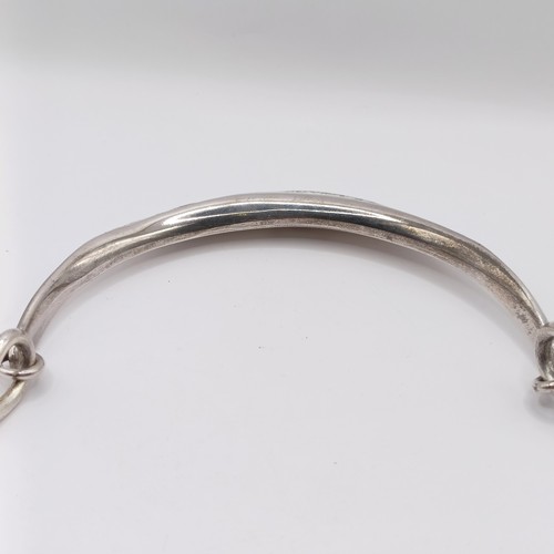 828 - A 20th century Danish silver necklace, 64.2 g