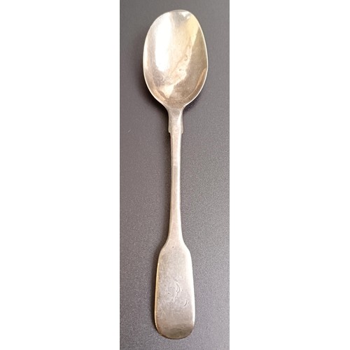 160 - Assorted silver spoons, various dates and marks, 9.2 ozt, and a silver plated and gilt spoon