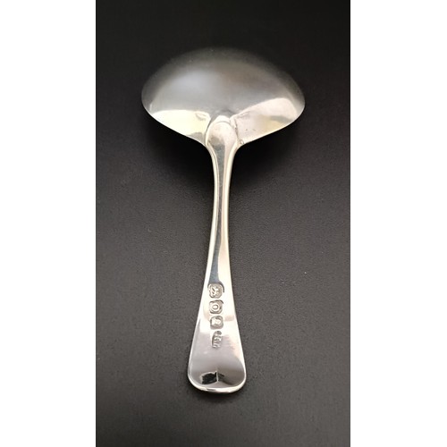 188 - A George III silver Old English pattern caddy spoon, two other caddy spoons, and four salt spoons, v... 