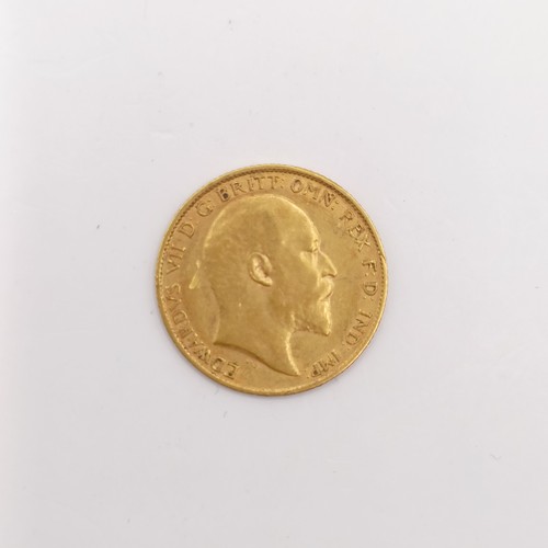 754 - An Edward VII half sovereign, 1907