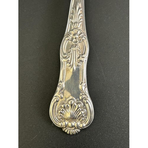 48 - A Victorian silver sifting spoon, London 1839, 1.8 ozt