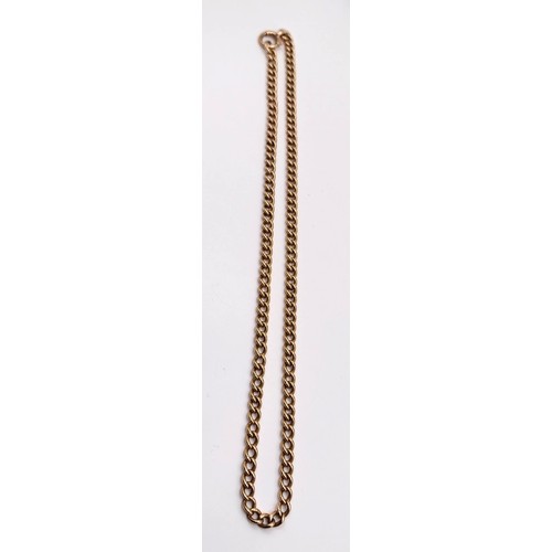 763 - A 9ct gold chain, 29.1 g Provenance:  Sold on behalf of Dorset Wildlife Trust