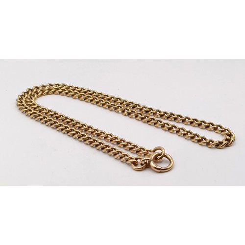 763 - A 9ct gold chain, 29.1 g Provenance:  Sold on behalf of Dorset Wildlife Trust