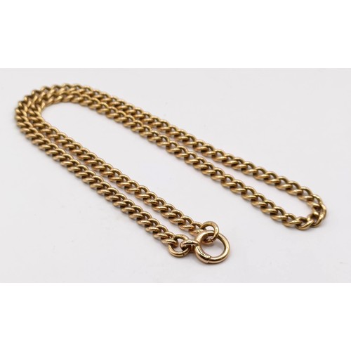 763 - A 9ct gold chain, 29.1 g Provenance:  Sold on behalf of Dorset Wildlife Trust