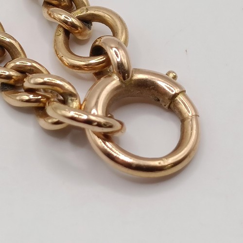 763 - A 9ct gold chain, 29.1 g Provenance:  Sold on behalf of Dorset Wildlife Trust