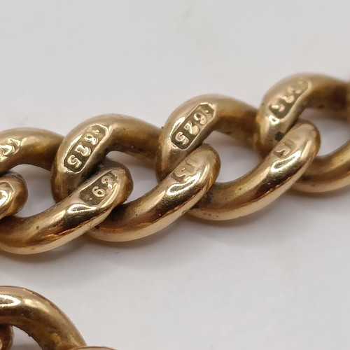 763 - A 9ct gold chain, 29.1 g Provenance:  Sold on behalf of Dorset Wildlife Trust