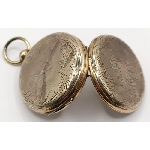 808 - Photographic Interest: An unusual mid Victorian memorial brooch, with two hinged covers, one reveali... 