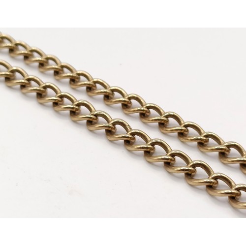 725 - A 9ct gold chain, approx. 79 cm long, 52.7 g