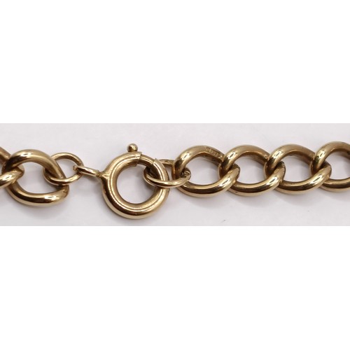 725 - A 9ct gold chain, approx. 79 cm long, 52.7 g