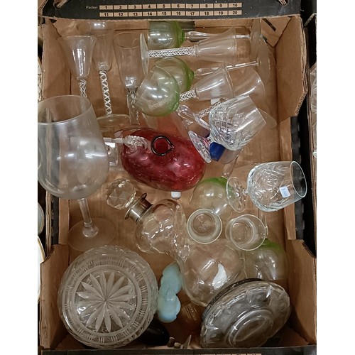 1029 - Assorted ceramics and glass (3 boxes)