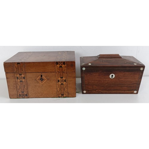 1059 - Assorted wooden boxes, and a cast iron press (6)