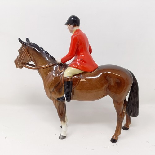 1001 - A Beswick Huntswoman, grey, 1730, and a Huntsman, brown, 1501, both gloss (2)