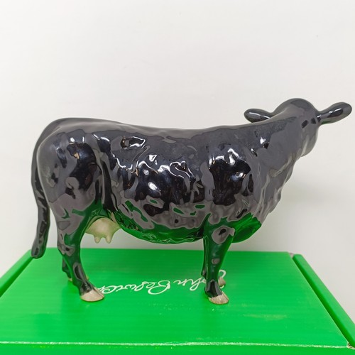 1006 - A Beswick Black Galloway Cow, 4113B, BCC 2002, gloss