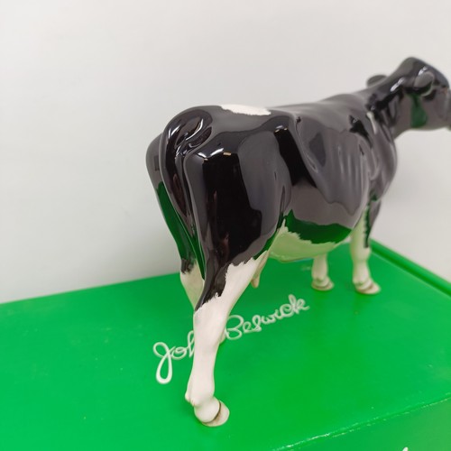 1007 - A Beswick Belted Galloway Cow, 4113A, and a Shetland Cow, 4112, both gloss (2)...