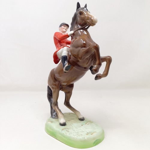 1013 - A Beswick Dartmoor Pony, 1642, and a Huntsman, brown, 868, 2nd version, both gloss (2)