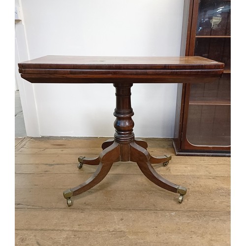 1298 - A rosewood card table and assorted other furniture (qty)