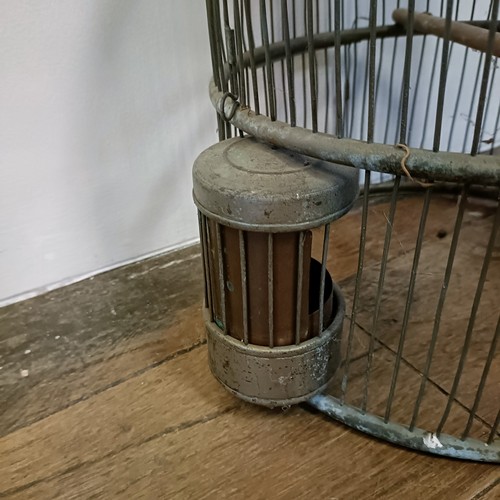 1119 - A 19th century style parrot cage, 60 cm high