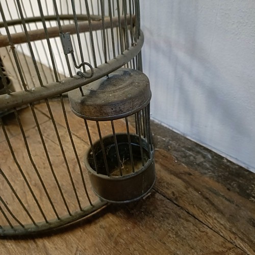 1119 - A 19th century style parrot cage, 60 cm high