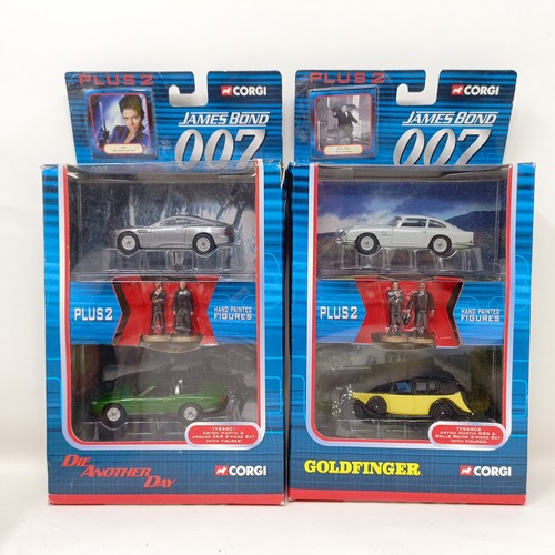 125 - A Corgi James Bond 007 Citroen 2 CV from For Your Eyes Only, boxed, and assorted other boxed James B... 