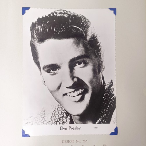 126 - A scrapbook album of the stars, to include Elvis Presley and Cliff Richard, some signed