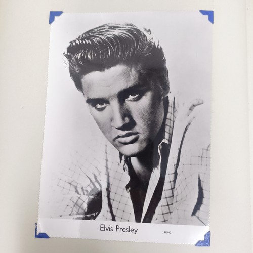 126 - A scrapbook album of the stars, to include Elvis Presley and Cliff Richard, some signed