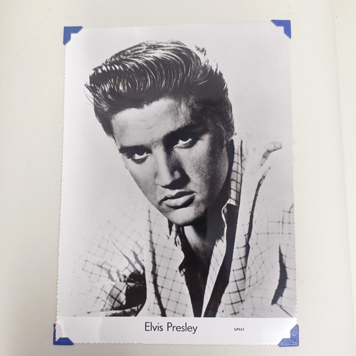 126 - A scrapbook album of the stars, to include Elvis Presley and Cliff Richard, some signed