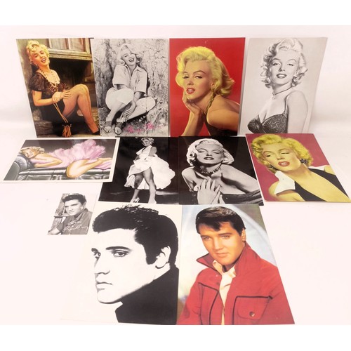 126 - A scrapbook album of the stars, to include Elvis Presley and Cliff Richard, some signed