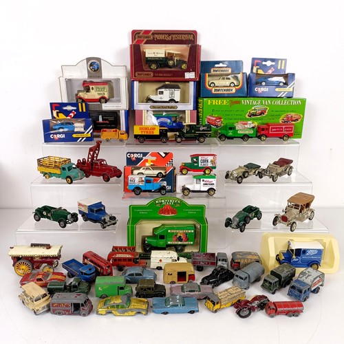 209 - Assorted play worn and boxed model cars