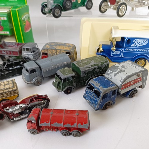 209 - Assorted play worn and boxed model cars