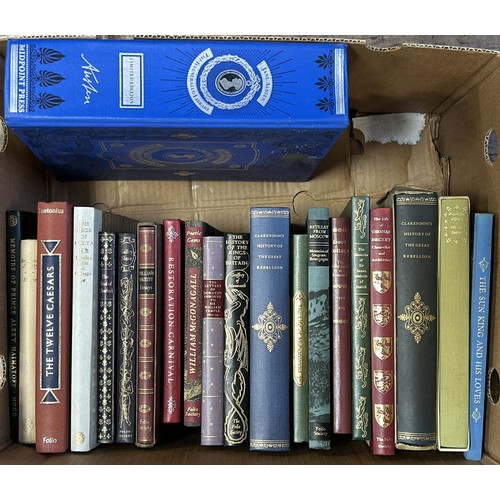 897 - Assorted Folio Society and Folio Society type books (box)