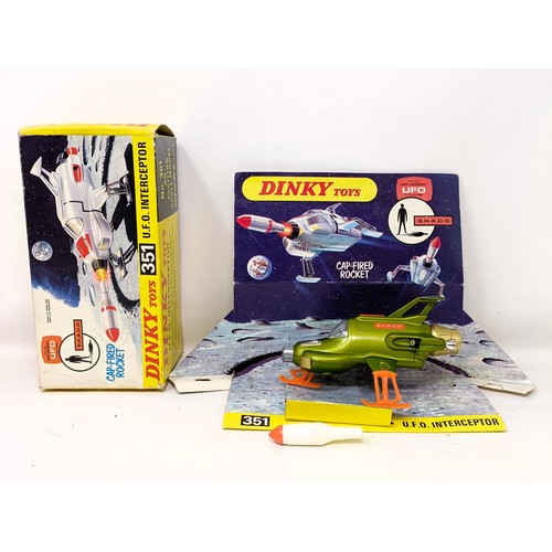 224 - A Dinky Toys UFO Interceptor, No 351, boxed