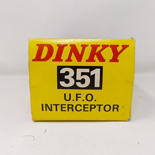 224 - A Dinky Toys UFO Interceptor, No 351, boxed