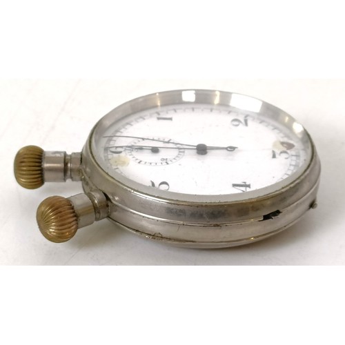 826 - A silver plated pocket watch, other watches and clocks