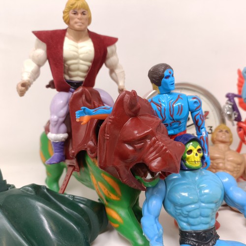 234 - Assorted vintage He Man toys, play worn and unboxed